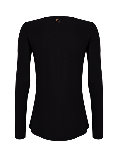 T-shirt Manga Longa Preto