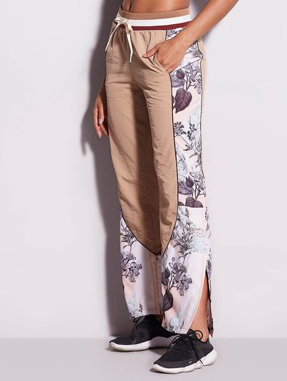 Calça Reta Nylon Bege Matsu 1