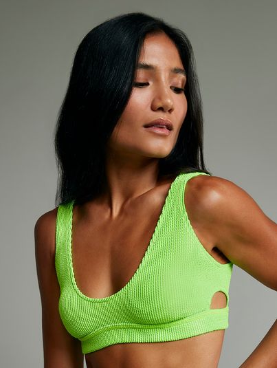 Top Fit You Neon Verde Jelly