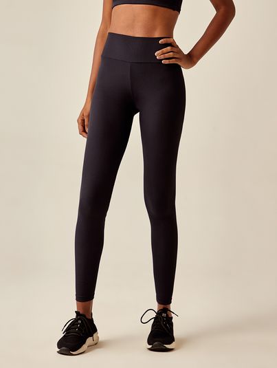 Calça Legging Canelada Preto