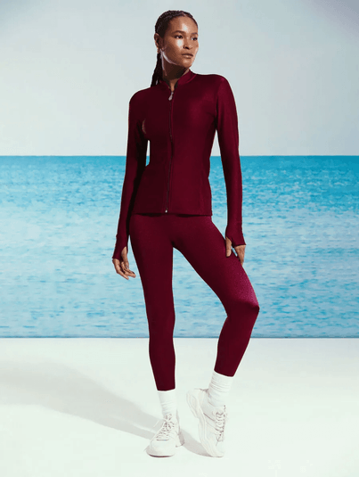 Calça Legging Duna Vinho Tech
