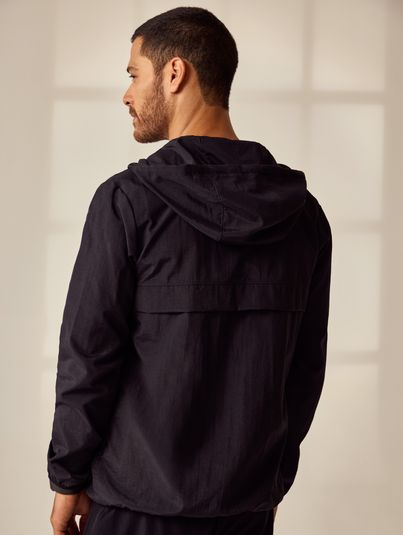 Jaqueta Fitness Masculina Preto