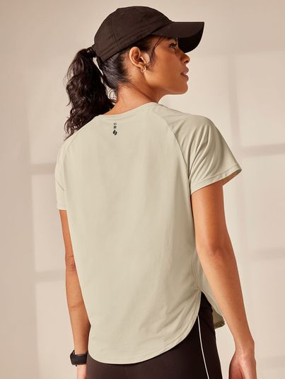 Camiseta Manga Curta Lateral Transpassada Running Off White Lunar