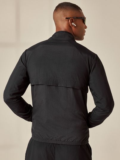 Jaqueta Fitness Masculina Preto