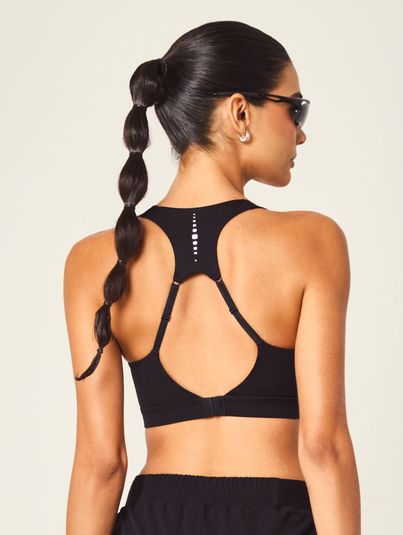 Top Power Fit Alta Sustentação Preto